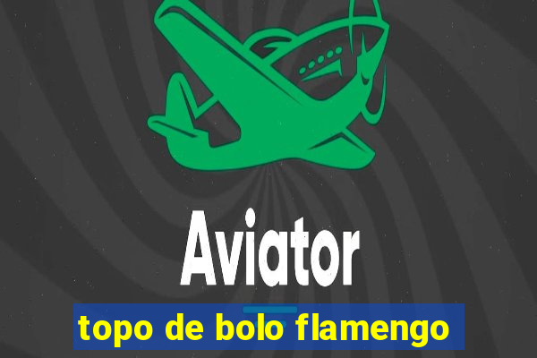 topo de bolo flamengo